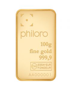 Goldbarren Philoro 100 g