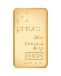 Goldbarren Philoro 250 g