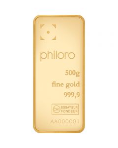 Goldbarren Philoro 500 g