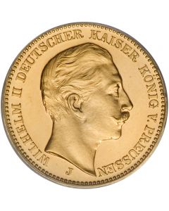 Preußen 20 Mark Wilhlem II Kaiserreich Goldmünze