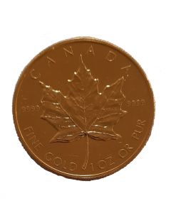 Maple Leaf 1 oz Goldmünze 1988