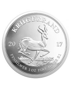 Südafrika Krügerrand 1 oz Silbermünze 2017