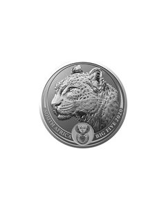 Leopard - Big Five Serie I - 2020 -1oz Silbermünze 