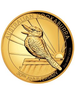 Australien Kookaburra - 30 Jahre 2 oz Goldmünze 2020