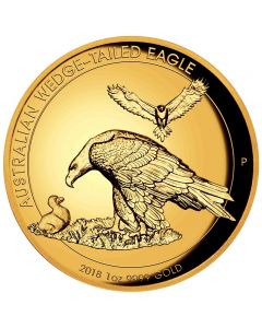 Australien Wedge-Tailed Eagle 1 oz Goldmünze 2018