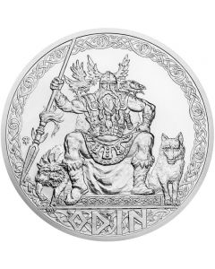 Alte Götter Odin 5 oz Silbermünze 2020