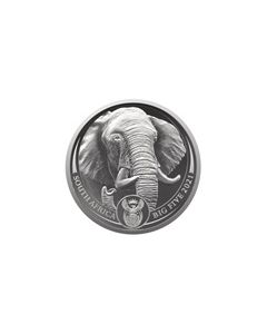 Elefant - Big Five Serie II - 2021 - 1oz Silbermünze 