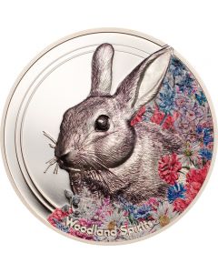 Woodland Spirit Rabbit 1 oz Silbermünze