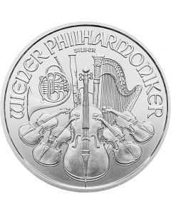 Österreich Wiener Philharmoniker 1 oz Silbermünze 2020